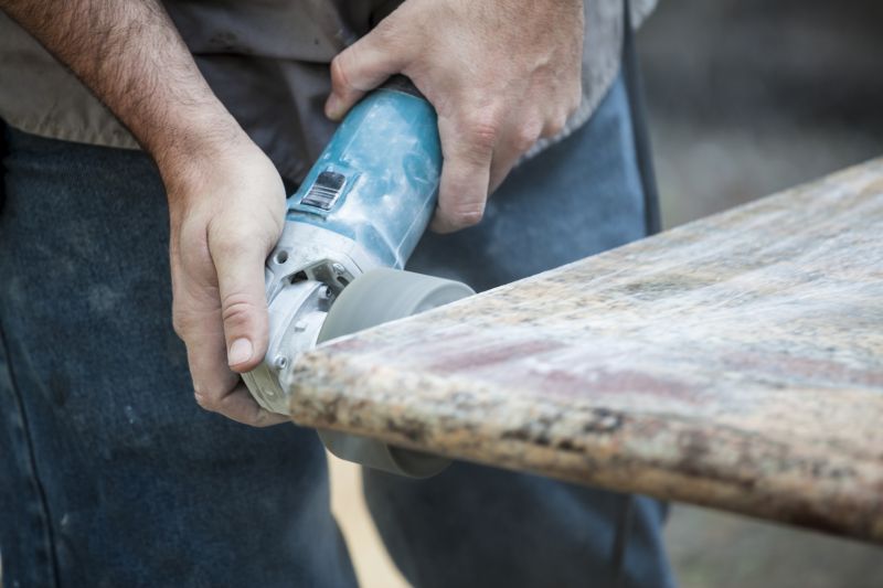 Edge Detail on Granite Surface