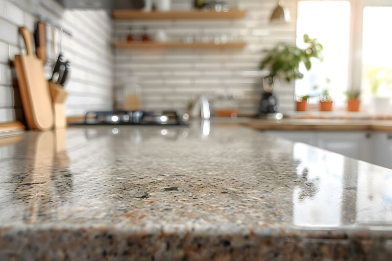 Granite Countertop with Unique Veining